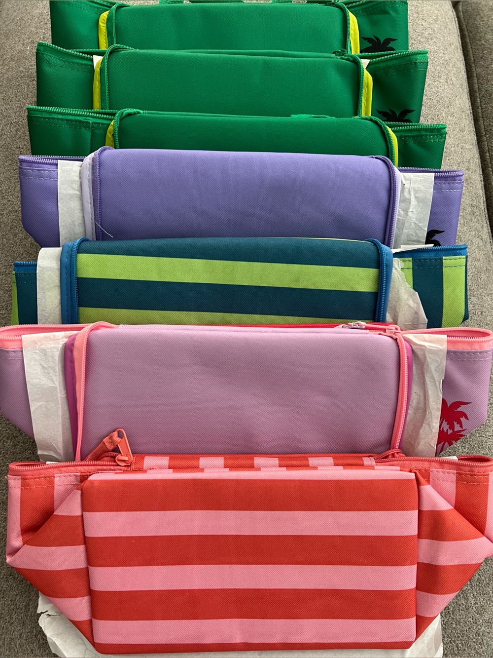 NWT Trader Joe’s Mini Tote Bags and Mini Coolers 13 piece bundle - Picture 2 of 2